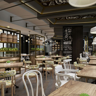 OEM Coffee Shop Showcase Counter