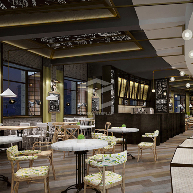OEM Coffee Shop Showcase Counter